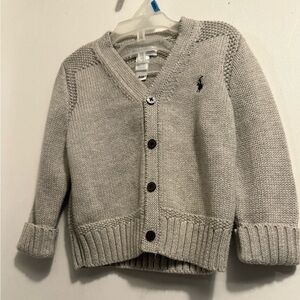 Gray  cardigan Ralph Lauren